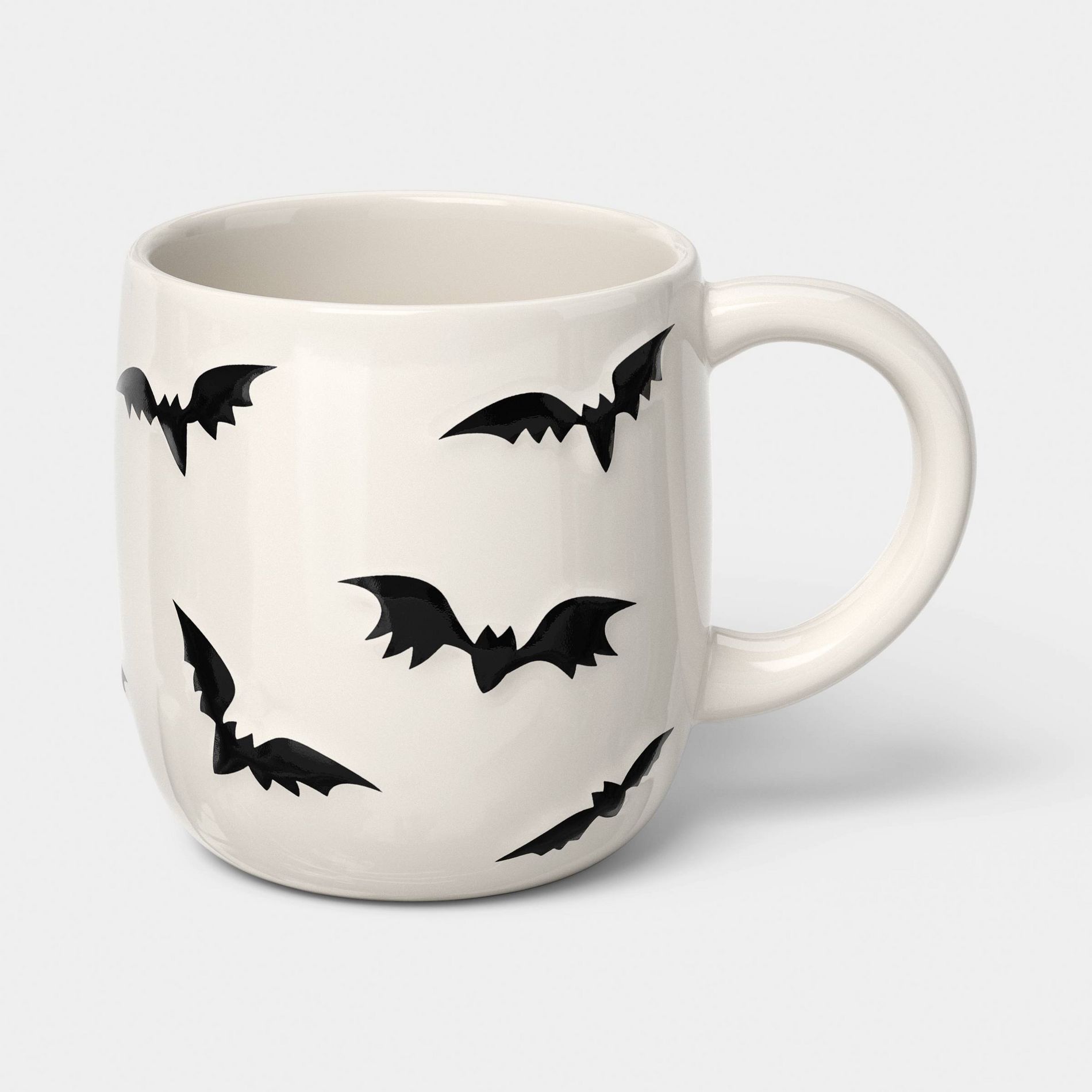 15 fl oz Stoneware Scattered Bats Mug - Hyde and EEK! Boutique™