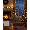 LED Lighted Twig Tree – 48" Black Glitter Holiday Decor by Melrose - 2 of 3