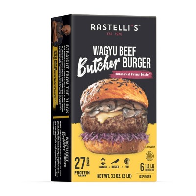 Rastelli's Wagyu Beef Butcher Burger - 2lbs/6ct