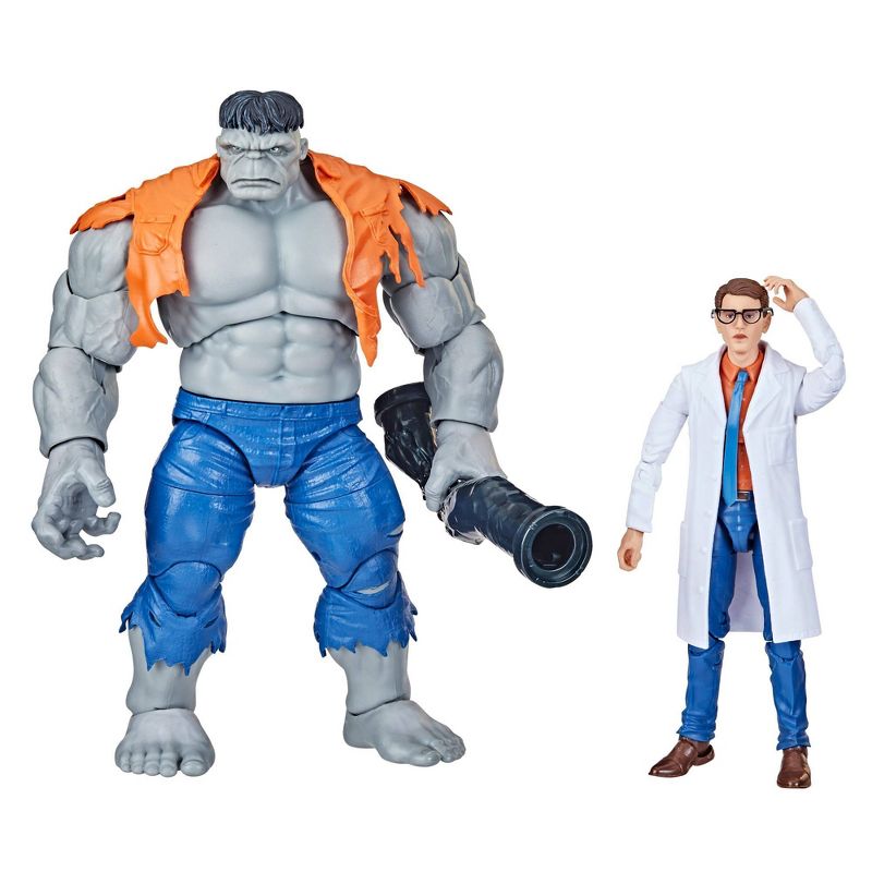 Marvel Avengers Legends Gray Hulk and Dr. Bruce Banner Action Figure Set - 2pk, 5 of 12