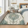 Runner Rug – Machine Washable Low Pile Vintage Distressed Kitchen, Entryway, Hallway, Laundry, Bedroom, Bathroom Rug & Bedside Mat Carpet - 4 of 4