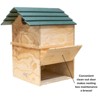 JCs Wildlife X Large Barn Owl Box with Poly Lumber Roof and Exercise Platform - Our Biggest Barn Owl House - 2 of 4