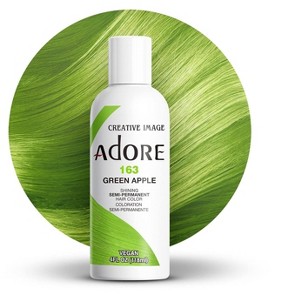 Creative Image Adore Semi-Permanent Hair Color - 163 GREEN APPLE - Haircolor Dye - 1 of 3