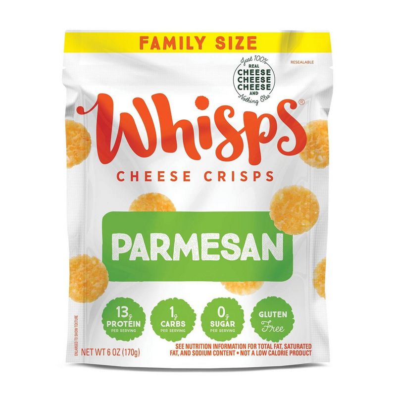 Whisps Parmesan Cheese Crisps, 1 of 6