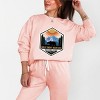 Simply Sage Market Great Smoky Mountains National Park Badge Lightweight Garment Dyed Sweatshirt - 2 of 4