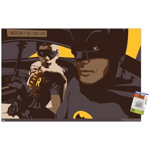Trends International DC Comics - Batman and Robin by Russell Walks Unframed Wall Poster Prints - 1 of 4