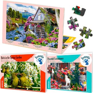 QUOKKA 63 - 100 Pieces Dementia Jigsaw Puzzles for Elderly - Activities Games for Seniors - 1 of 4