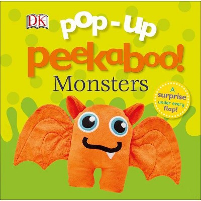 Pop Up Peekaboo! Monsters - (Pop-Up Peekaboo!) by  DK (Board Book)