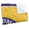 Lipscomb University Logo Dots Silky 50x60 Blanket, 1 Sided - 3 of 4