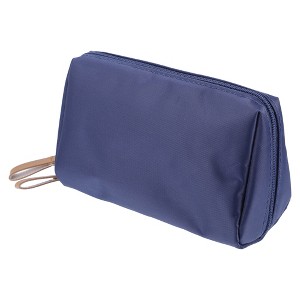 Unique Bargains Waterproof Nylon PVC Portable Travel Cosmetic Makeup Storage Bag 1Pc - 1 of 4