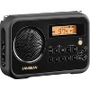 Sangean SG-104 AM/FM Clock Portable Digital Radio. - 2 of 4