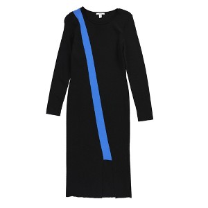 bar III Womens Colorblocked Sweater Dress - 1 of 2