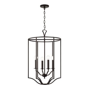 Capital Lighting Jaymes 4 - Light Chandelier in  Old Bronze - 1 of 4