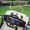 12V Ride On Truck Car, Toddler Ride On Toy w/Parent Remote Control, Steering Wheel Music - 4 of 4