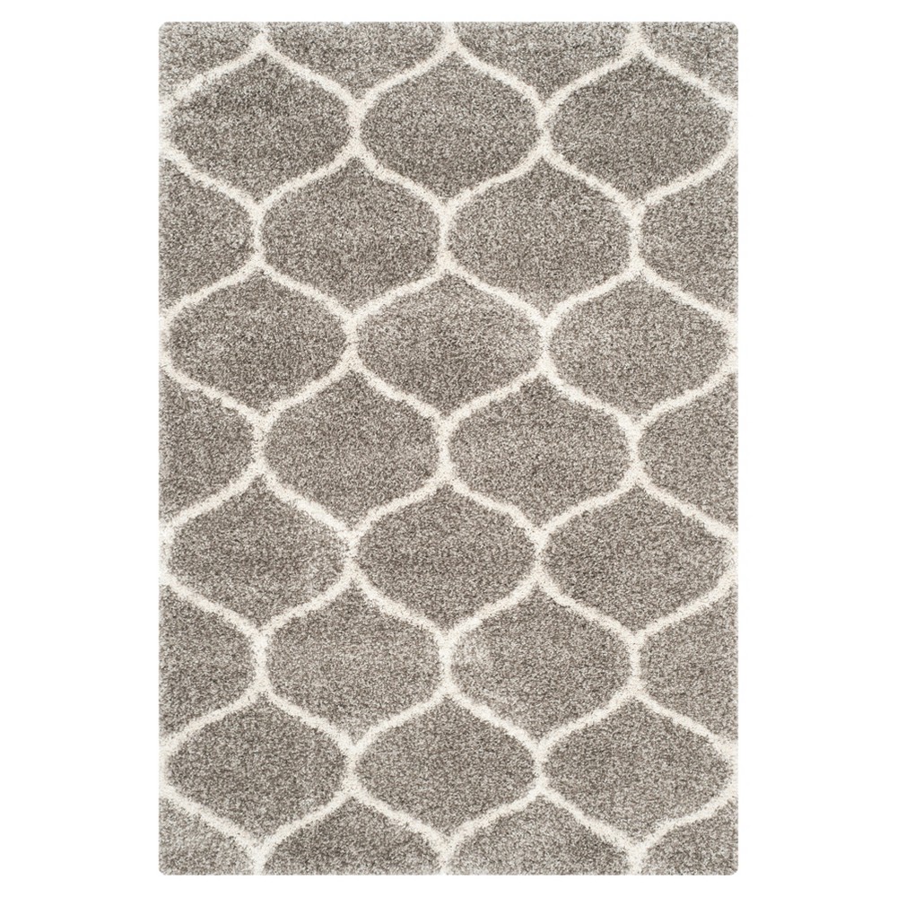 6'x9' Kamila Rug Gray/Ivory - Safavieh