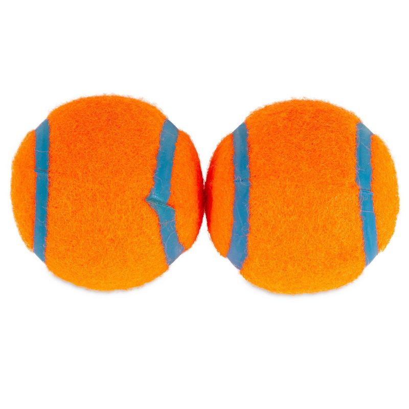 Chuckit! 2pk Tennis Ball Dog Toy - Orange &#38; Blue - S, 4 of 5
