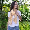 Hadley Wren Hadley Wren Boho Floral Insect Shield Scarf, Orange - 2 of 4