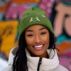 Dalix Heart of Bones Embroidered Beanie Skeleton Warm Winter Knit Hat for Women - 4 of 4