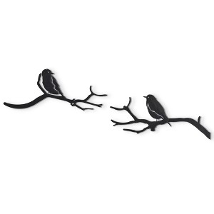 Americanflat Three and Two Metal Wall Decor Set - Metal Indoor Wall Art - 1 of 4