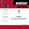 NFL Arizona Cardinals 2025 Box Calendar - 3 of 4