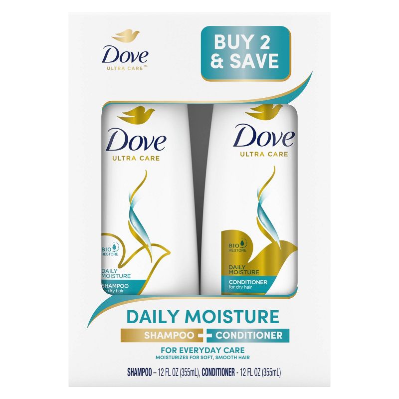 Dove Beauty Daily Moisture Shampoo &#38; Conditioner Set - 12 fl oz/ 2ct, 3 of 12