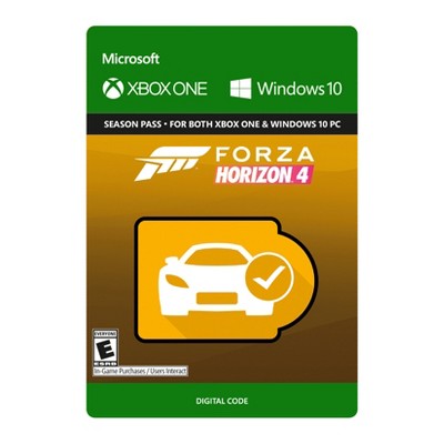 Forza Horizon 4 (Digital Download) - For Xbox One and & Windows 10 PC -  Full game download included - ESRB Rated E (Everyone)