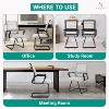 Home Imports Emporium Modern Ergonomic Office Chair - Set of 2 - 3 of 4