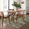 Oriental Machine Washable Rug Ultra Soft Rug for Living Room Low Pile Foldable Thin Non Slip Carpet - 3 of 4