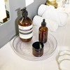 iDesign 9-Inch Lazy Susan Organizer for Bathroom - Set of 2 - Clear - 3 of 4
