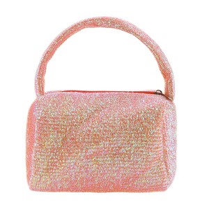 Unique Bargains Women's Sequined Travel Cosmetic Bag 1 Pc - 1 of 3