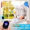 Smart Wireless Baby Monitor with Wearable Video Smart Watch for Parents + Night Vision, Two-Way Audio, Remote Viewing - 3 of 4