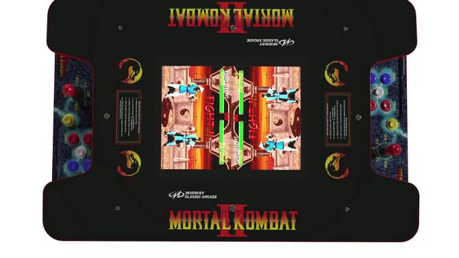 Arcade1Up Mortal Kombat Head-2-Head Gaming Table, 2 of 8, play video