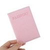 Unique Bargains Plain Weave Letter Passport Holder 1 Pc - 3 of 4