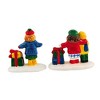 Enesco 2.75 In Shopping Girls With Packages The Original Snow Village Series Village Accessories - 3 of 3