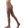 Memoi Women's Floral Sheer Tights - 3 of 4