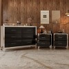 Elegant 6-Drawer Dresser and Two Nightstands Suite,Modern Storage Suite for Bedroom & Living Room-Maison Boucle - 2 of 4