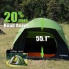 MaseiKar Camping Tent 2/4 Person, Waterproof Windproof Double Layer with Rainfly, Easy Setup for Backpacking, Hiking, Mountaineering, Outdoor - 4 of 4