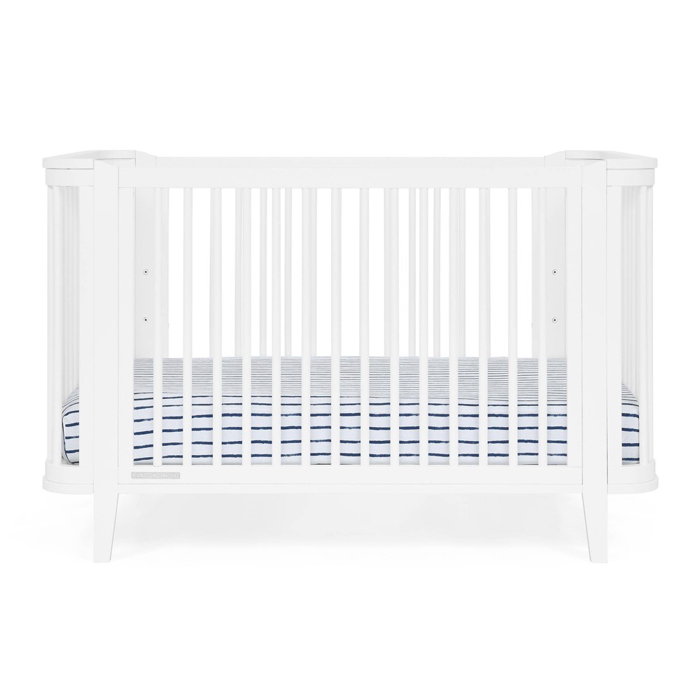 Photos - Cot Delta Children Noah 4-in-1 Convertible Crib Greenguard Gold Certified - Bianca White