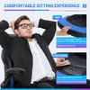 Lyngins Ergonomic Gaming Computer Chair, S-Shaped Backrest Home Office Desk Chair, PU Leather Office Chair with Rocking Mode, Swivel Computer Chair - 4 of 4