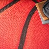 Nourison 5' Round Washable Imagination Basketball Non Skid Woven Area Rug Orange - 3 of 4