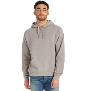 Hanes Men's Garment Dyed Fleece Hoodie - 1 of 4