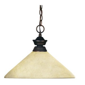 Z-Lite Riviera 1 - Light Pendant in  Olde Bronze - 1 of 1