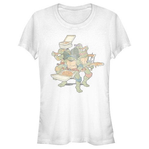 Ladies Michelangelo's Pizzeria Teenage Mutant Ninja Turtles Shirt Junior/Ladies Medium T-shirts