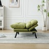 VYNXARIA sofa with thick cushion,Sofa bed,Sleeper sofa with metal feet - 2 of 4