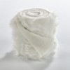 Saro Lifestyle Juneau Collection Faux Fur Roll, White - 2 of 2