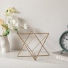 Cheung's Eclipta Golden Metal Octagram Table Decor Large - 3 of 4
