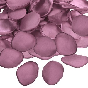 Unique Bargains Wedding Decor Romantic Night Aisle Silk Artificial Rose Petals 100 Pcs - 1 of 4
