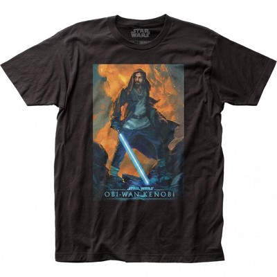 Adult Star Wars Obi-Wan Kenobi Painting T-Shirt