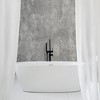 Light Grey Peel and Stick Wallpaper Roll Self Adhensive Cement Concrete Contact Paper Vinyl Wrap (Covers 30.78 Sq. Ft. ) - 3 of 4