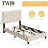 Bed Frame with Headboard Adjustable - 2 of 4